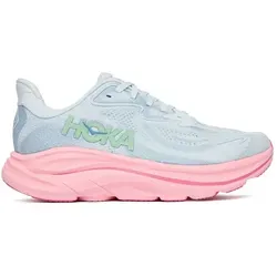 Hoka Damen Clifton 10 blau 42.6 – Leichter Laufschuh mit Komfort - Hoka Clifton 10 – Idealer Begleiter für tägliche Trainingsläufe. Mit leichter EVA-Zwischensohle und atmungsaktivem Obermaterial bietet er optimalen Komfort und Stabilität auf kurzen und langen Distanzen. Perfekt für deine Laufabenteuer!