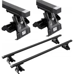 Dachgepäckträger Nissan Note Mk I (e11) für MPV 5-Türer - Robuster Dachträger für Nissan Note Mk I (2005-2013) mit TÜV-Zertifizierung. Ideal für zusätzliche Transportmöglichkeiten. Inklusive Montagezubehör für einfache Installation.