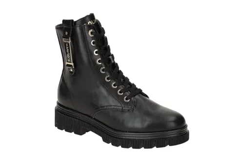 s.Oliver 5-25262-43 001 Stiefel schwarz 39 EU - Wanderschuhe in elegantem Design, aus hochwertigem Synthetik, mit bequemem Reißverschluss und Gummisohle für optimalen Halt bei jedem Schritt.