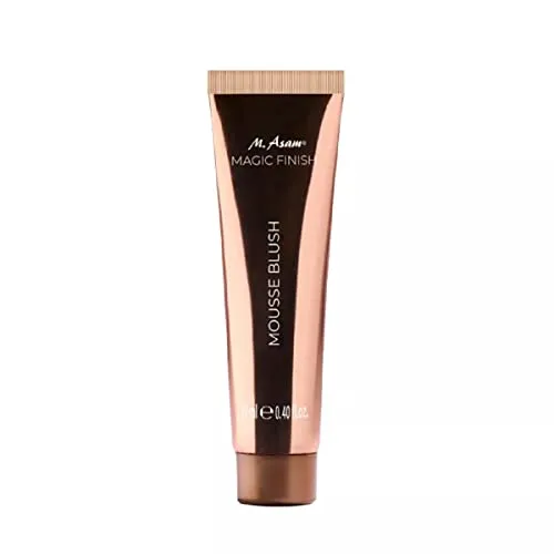 M. Asam MAGIC FINISH Mousse Blush Coral-Festival (12ml) – Pinkton für frischen Teint, für jeden Hauttyp geeignet, ultrafeine Farbpigmente, mattes Finish & optimales Verblenden, veganes Make-Up