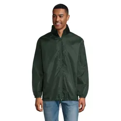 SOLS - "Shift" Windjacke für Herren/Damen Uni LT2163 (3XL) - Tannengrün - Wasserabweisende und winddichte Windjacke aus 100% Polyester. Ideal für wechselhaftes Wetter. Mit praktischen Reißverschlusstaschen und verstellbarem Saum für optimalen Tragekomfort.