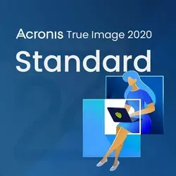 Acronis True Image 2020 Standard - Dauerlizenz für PC/MAC - Datensicherung & Wiederherstellung, umfassender Schutz mit integrierter KI-Abwehrtechnologie und flexiblen Backup-Optionen für maximale Datensicherheit.