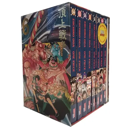One Piece Sammelschuber 6: Marine Ford - Humoristische Sammlung von Bänden 54-61, erlebe epische Piratenabenteuer und die Jagd nach dem größten Schatz der Welt!