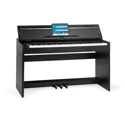 McGrey DP-18 SM E-Piano Schwarz matt - Professionelles E-Piano mit 88 gewichteten Tasten und Hammermechanik, ideal für anspruchsvolle Musiker. Schlankes Design und vielseitige Funktionen wie Layer- und Dual-Funktion.