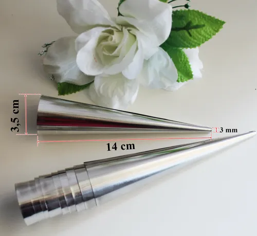 10St. Backform Rollen Hörnchen Trubotschki Форма для выпечки Трубочки 14 cm