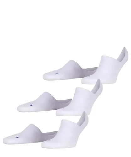 FALKE Unisex Füßlinge Cool Kick Invisible Multipack U - 3 Paar Komfortsocken - Damen-Socken aus recyceltem Funktionsmaterial, atmungsaktiv und schnelltrocknend mit Anti Slip System für perfekten Halt und hohen Tragekomfort.