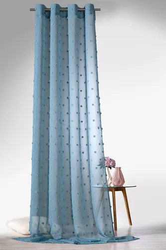 Weckbrodt Ösenschal ALEXA transparent - Gardinen & Vorhänge, stilvoller Dekoschal in Leinen-Optik, ideal für moderne Räume mit transparenter Wirkung und einfacher Ösen-Aufhängung.