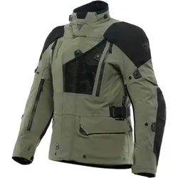 Dainese Hekla Absoluteshell Pro 20K D-Dry Motorrad Textiljacke, schwarz-grün, Größe 46 für Männer