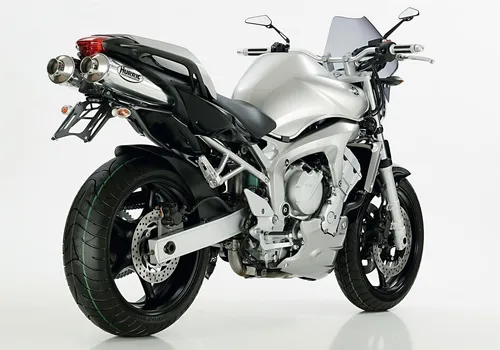 HURRIC Rac 1 Auspuff für Yamaha FZ6 Fazer 2007 - Schalldämpfer & Endtöpfe mit 100% Passgenauigkeit, einfach zu ersetzen und EU-zugelassen. Perfekt für optimales Motorrad-Tuning!