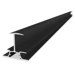 K2 Systems InsertionRail 2.0 - 30, Länge 570 cm - Zubehör für Montagesysteme, ideal für die Montage von Solarmodulen mit 30 mm Rahmenhöhe auf Schrägdächern und Fassaden, hochwertiges Aluminium in schwarz.