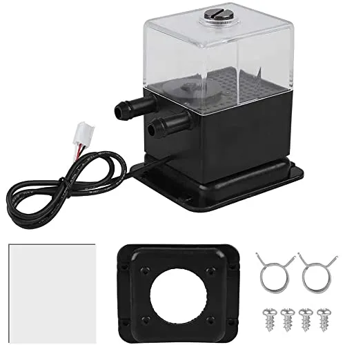 CENPEK SC-300T DC 12V Ultra-leise Wasserkühlungspumpe Tank 8W Reservoir max.400L/h für PC CPU Flüssigkeitskühlsystem