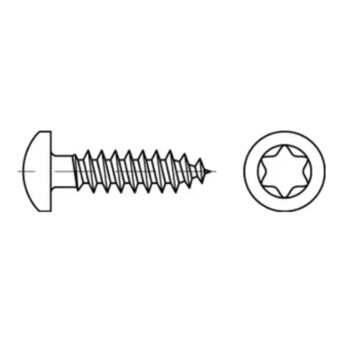 Reyher  Spanplattenschrauben 89096 Hako 3x10-T10 vz (1000 Stück)