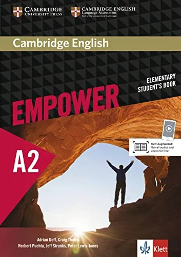 Empower A2 Elementary: Student’s Book – Cambridge English - Lehrbuch für Englischlerner auf A2-Niveau, bietet interaktive Inhalte und praxisnahe Übungen für effektives Lernen.