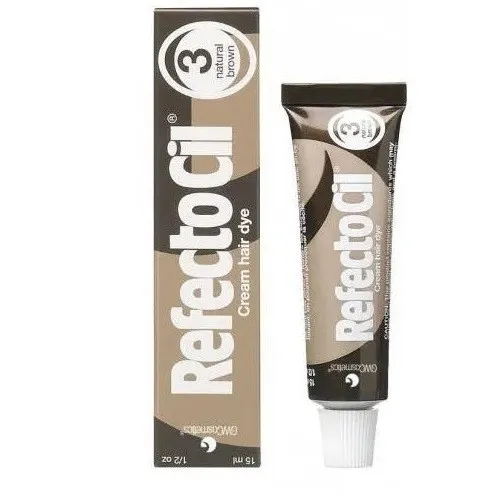 REFECTOCIL Eyelash And Eyebrow Tint henna do brwi i rzęs 3 Natural 9003877907060