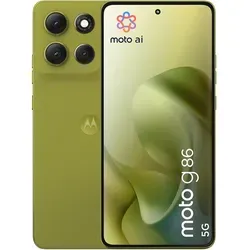 MOTOROLA moto G86 5G 256 GB Golden Cypress Dual SIM - Smartphone mit 256 GB Speicher, 5G-fähig und ideal für schnelle Internetverbindungen und umfangreiche Apps.