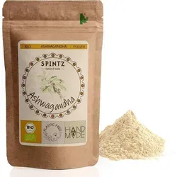 SPINTZ Ashwagandha Pulver 1000g - Hochwertiges Ashwagandha Pulver im praktischen Aromabeutel. Ideal für die tägliche Anwendung und vielseitig einsetzbar, wie z.B. in der beliebten Moon Milk. Umweltfreundliche, plastikfreie Verpackung.
