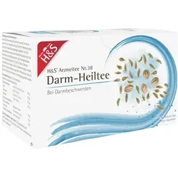 H&S Darm-Heiltee 40 G - Pflanzlicher Tee bei Magen- und Darmbeschwerden, ideal bei Völlegefühl und Blähungen. Enthält natürliche Inhaltsstoffe wie Fenchel und Anis für eine sanfte Wirkung.