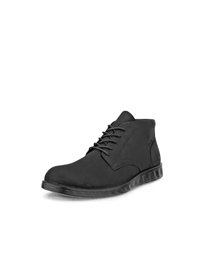 ECCO Herren S LITE HYBRID Mid-Cut Boot, Schwarz, 40 EU - Wasserdichte Wanderschuhe aus hochwertigem Leder mit GORE-TEX-Schutz, die für Komfort und Flexibilität sorgen – ideal für Outdoor-Abenteuer.