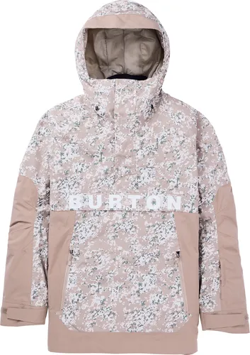 BURTON FROSTNER ANORAK Jacke 2025 snowfall camo/summit taupe - M