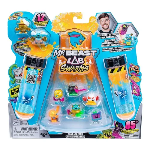 Figures Mr Beast Lab - Swarm Mega Lab 12-pack Cobi 5902251500856