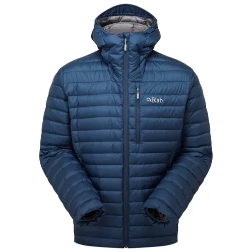Rab Microlight Alpine Jacket - Leichte Daunenjacke für Outdoor - Funktionsjacke aus recycelten Materialien, extrem leicht und verstaubar, ideal für schnelle Wärme bei Kälte.