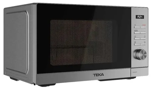 Teka MWE FS25 G Inox 900W Mikrowelle mit Grill - Standmikrowelle mit 25 Litern Fassungsvermögen und leistungsstarkem 1000W Quarzgrill für perfekt gebräunte und knusprige Ergebnisse. Ideal für Familienmahlzeiten und vielseitige Kochmöglichkeiten.