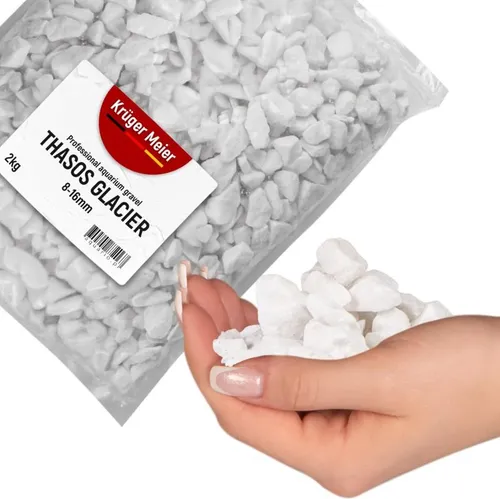 Kruger Meier Thasos Glacier 8–16 mm – Aquarienkies 2 kg