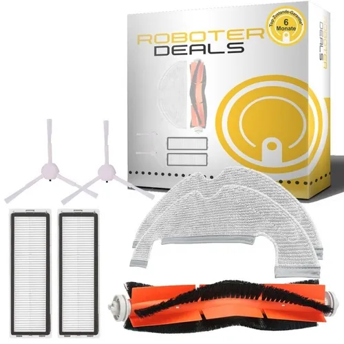 Zubehör Set, Ersatzteile Kit für Dreame D9 Plus (1x Hauptbürste, 2x Filter, 2x P