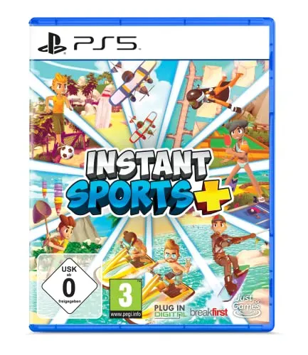 Instant Sports Plus (+) - PS5 [EU Version] - Spiele für PlayStation 5 mit 15 Sportarten und innovativer Bewegungssteuerung für ein einzigartiges Spielerlebnis auf deiner Konsole!