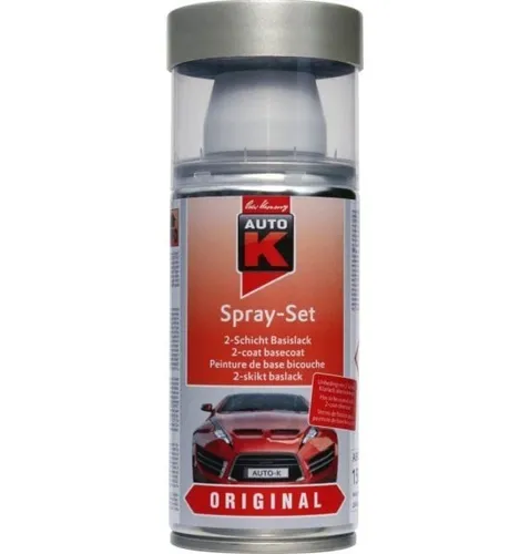 Auto-K Spray-Set VW Audi delphingrau metallic LX7Z 150ml  Lackspray