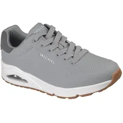 Skechers Uno Suited On Air Sneaker Grau LTGY EU 44 - Bequeme Skechers Uno Suited On Air Sneaker in Hellgrau, ideal für lässige Outfits. Mit atmungsaktiver Memory-Foam Sohle bieten sie hohen Komfort und eine moderne Optik. Perfekt für jeden Tag!