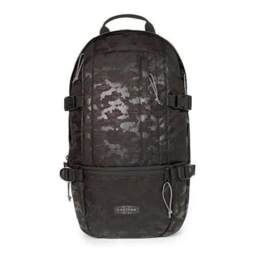 Eastpak Rucksack Floid CS Rip Camo - Vielseitiger Begleiter - Rucksack für Alltag und Freizeit, mit gepolstertem Rückenteil und Laptopfach für 15 Zoll Geräte. Praktischer seitlicher Flaschenhalter und stylisches Camo-Design.