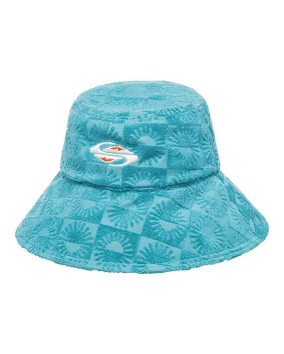 Quiksilver Wendehut Towel - Hüte für Frauen, ideal für den Strand mit weichem Handtuchstoff und breitem Schirm für optimalen Sonnenschutz.
