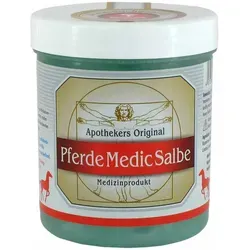 Pferdemedicsalbe Apothekers Original - Arzneimittel zur Linderung von Rücken-, Nacken- und Gelenkschmerzen, wirkt durch Kalt-Warm-Therapie und fördert die Regeneration nach dem Sport.