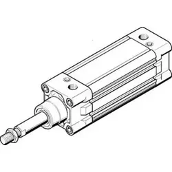 FESTO 163437 DNC-80-100-PPV-A Normzylinder – 100 mm Hub - Robuster Normzylinder DNC-80-100-PPV-A nach ISO 15552, ideal für präzise Positionierungen. Mit einstellbarer Endlagendämpfung für optimale Leistung in verschiedenen Anwendungen.
