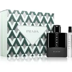 Prada Luna Rossa Black Xmas Set Duftset - Parfum Set für Herren mit holzig-moschusartigem Duft, ideal für den charismatischen Mann, der urbane Eleganz und Nachhaltigkeit schätzt.