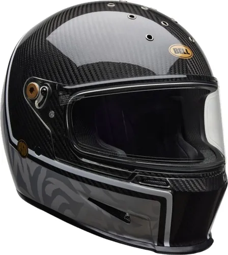 Bell Eliminator RSD Journey Carbon Helm XL für Männer - Motorradhelm mit Velocity Flow VentilationTM System für optimale Belüftung und Virus® CoolJadeTM Gewebe für kühlenden Komfort.