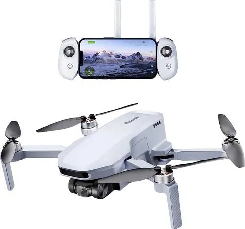 Potensic ATOM SE Quadrocopter RtF Einsteiger, Kameraflug Grau - Drohnen mit weniger als 250 Gramm, zusammenklappbares Design für maximale Portabilität und ideal für Einsteiger, die ihre ersten Flugerlebnisse sammeln möchten.