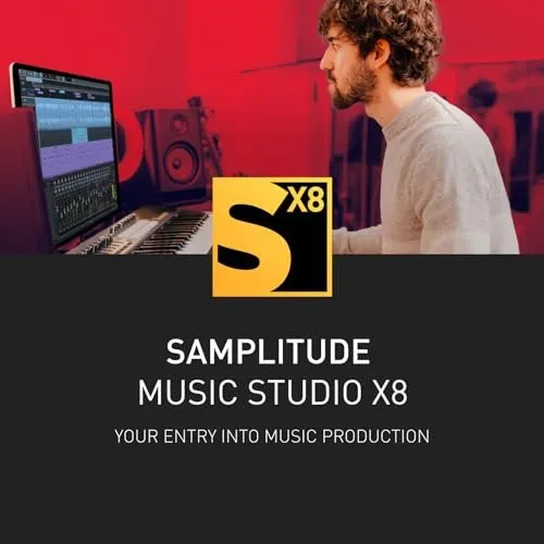Magix Samplitude Music Studio X8 ESD Vollversion Elektronisch/Lizenzschlüssel Nur Lizenz (639191550706)