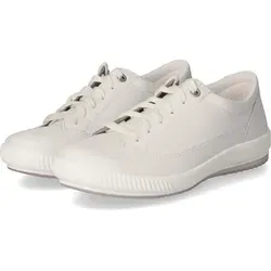 Legero Damen Tanaro 5.0 Sneaker - Offwhite 1000, 41.5 EU - Damen-Sneaker mit herausnehmbarer Leder-Einlegesohle und recyceltem Futter. Komfortweite 'G' für optimalen Tragekomfort und sportlicher Look dank Metallöse.