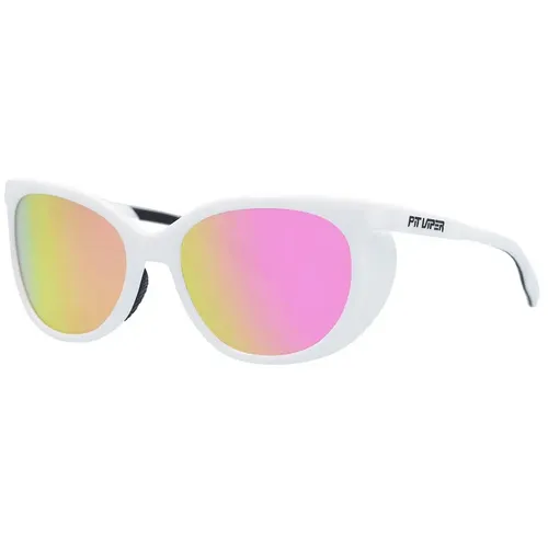 Pit Viper The Fondue Sonnenbrille - Weiße Style-Ikone - Sonnenbrillen für jeden Tag, mit der Fondue von Pit Viper strahlen Sie Stil und Persönlichkeit aus.