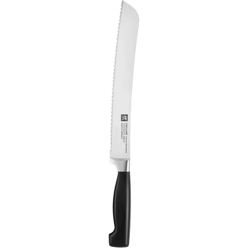 Zwilling Vier Sterne Brotmesser 31076-231-0 - 230 mm Klingenlänge - Hochwertiges Brotmesser mit 230 mm Klingenlänge, ideal für präzises Schneiden. Ergonomischer Griff für komfortables Arbeiten in der Küche.