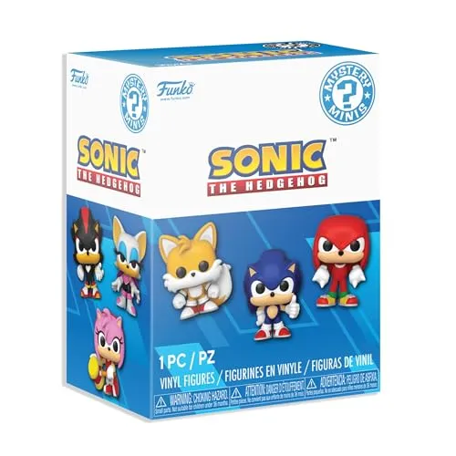 Funko Mystery Mini: Sonic the Hedgehog - 1 of 12 to Collect - Styles May Vary - Sammelbare Vinylfigur - Geschenkidee - Offizielles Merchandise - Spielzeug für Kinder & Erwachsene