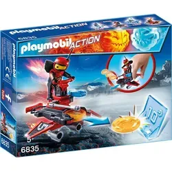 PLAYMOBIL 6835 - Firebot mit Disc-Shooter