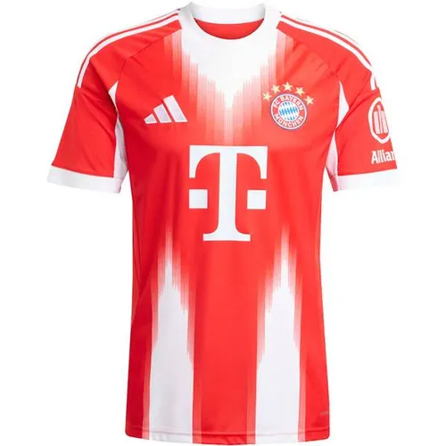 ADIDAS PERFORMANCE Fußballtrikot "FCB H JSY" Herren Gr. S, rot - Sportliches Fußballtrikot für Fans des FC Bayern München, mit AEROREADY Technologie für ein trockenes Tragegefühl und stylischem Design in den Vereinsfarben.