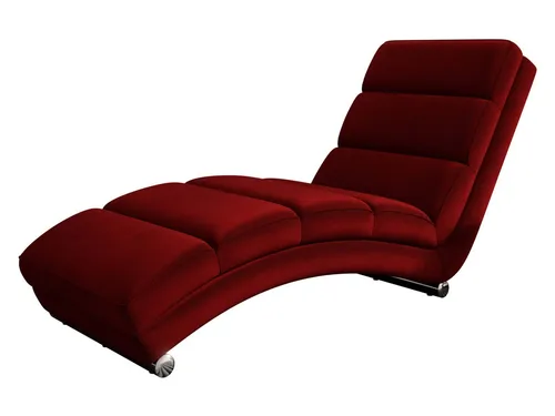 MIRJAN24 Sessel Holiday Premium, rot mit verchromten Füßen - Sessel in stilvollem Venus Velvet, ideal für moderne Wohnräume. Hochwertige Verarbeitung und schnelle Lieferung innerhalb von 5 Tagen.