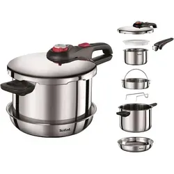 Tefal Ingenio Emotion 6-teiliges Topfset mit abnehmbarem Griff - Vielseitiges Kochgeschirrset aus hochwertigem Edelstahl mit 6 Teilen. Der abnehmbare Griff ermöglicht platzsparendes Stapeln und sorgt für Flexibilität in der Küche. Ideal für alle Herdarten, inklusive Induktion.