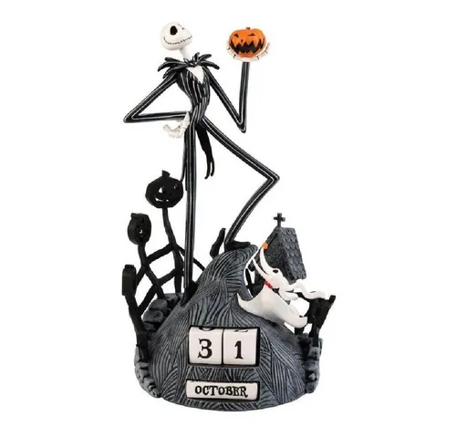 Grupo Erik Ewiger Kalender Disney The Nightmare Before Christmas - 3D Tischkalender, handgefertigt und stilvolle Büro Deko für Disney-Fans