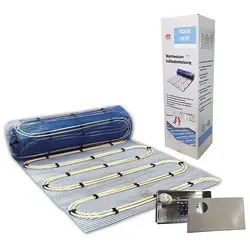 Jollytherm Aquaheat Professional Warmwasser Fußbodenheizung 3,1 x 0,8 m - Effiziente Fußbodenheizung mit ca. 200 W Heizleistung, ideal für angenehme Wärme in Wohnräumen.