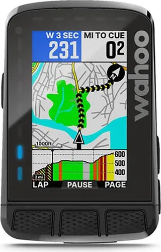 Wahoo Elemnt Roam v2 - Fahrrad-Navigationsgerät in Schwarz, präzise Navigation für unvergessliche Radtouren